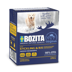 Bozita Dog kousky v želé s kuřecím a rýží 370 g