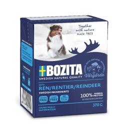 Bozita Dog kousky v želé se sobím masem 370 g