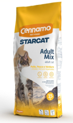 PLUTO Star Cat Adult Mix 15 kg