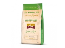 Fitmin Dog Medium+Maxi Lamb&Rice 12 kg + DOPRAVA + PAMLSKY N