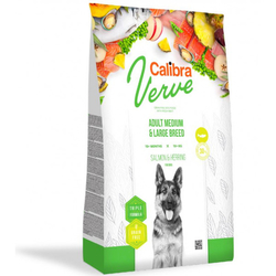 Calibra Dog Verve GF Adult M&L Salmon&Herring 12kg + dop