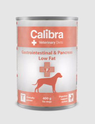 Calibra VD Dog veterinární konzerva Gastrointestinal Low Fat 400g