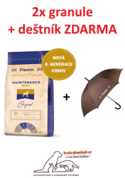 Fitmin dog maxi performance 2x12kg + DOPRAVA + DEŠTNÍK