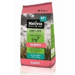 Nativia Puppy Lamb&Rice 15 kg + DOPRAVA NEBO DÁRKY ZA 40 KČ