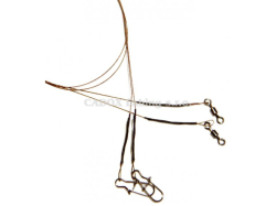 MISTRALL- Ocelové Lanko WIRE LEADERS 1x7 30cm