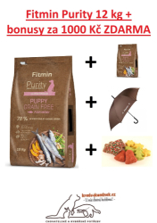 Fitmin dog Purity Grain Free Puppy Fish 12kg + DÁRKY ZA 10000 Kč