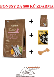 Fitmin dog Purity Grain Free Puppy Fish 12kg + DÁRKY ZA 800 Kč