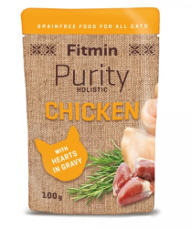 Fitmin Purity kapsička kuřecí se srdíčky 100g  