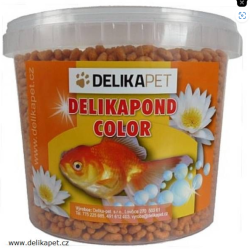 Krmení jezírkové ryby COLOR 1 Kg sáček Delikapet