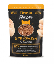 Fitmin For Life Kuřecí kapsička pro kočky 85 g